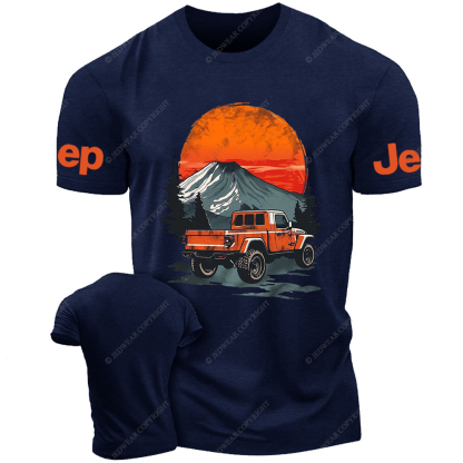Gladiator Sunset Mountain Silhouette Jp T-Shirt