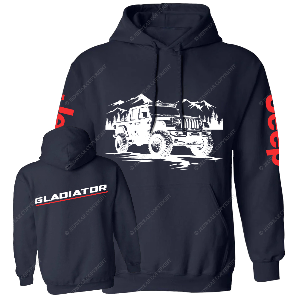 Wild Off-Roader Gladiator Rubicon Adventure Truck Jp Casual Hoodie