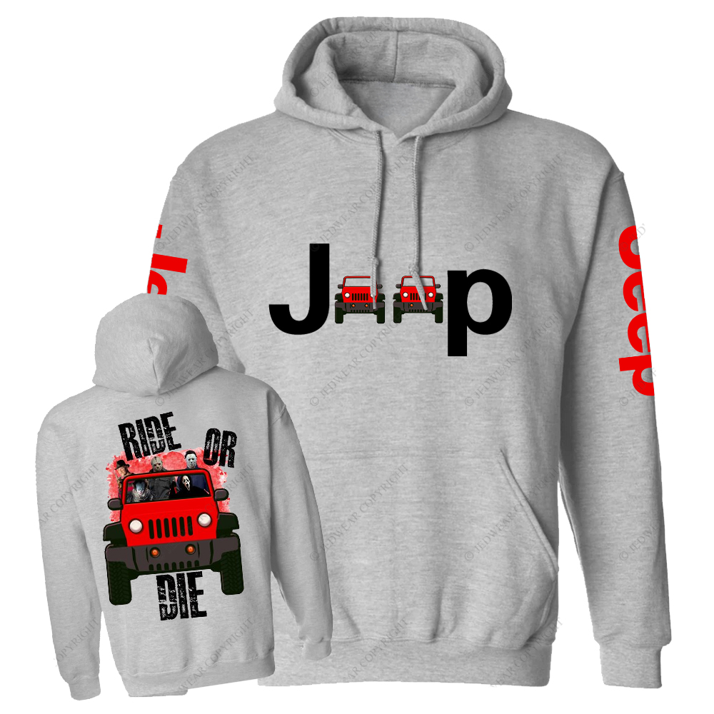 Ride Or Die Halloween Jp Casual Hoodie