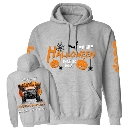 Walk Away Grumpy Old Man But Not Yours Halloween Jp Casual Hoodie