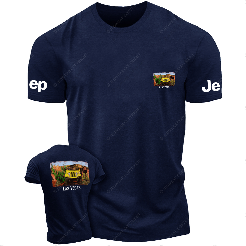 Hawaii Las Vegas Cactus Desert Quad JP T-Shirt