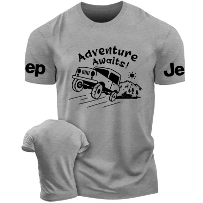 Adventure Awaits Outdoor Scenery Jp T-Shirt