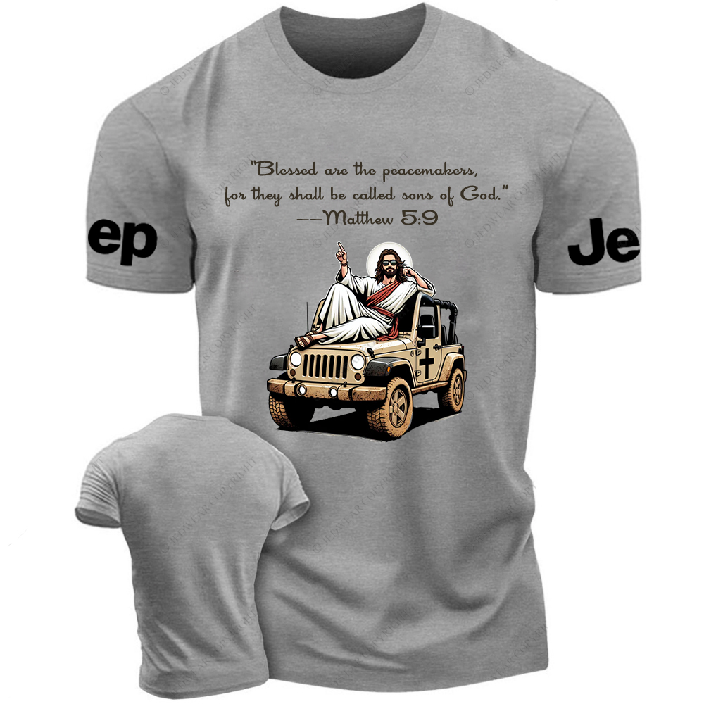 Blessed Are The Peacemakers Religion Jesus Jp T-Shirt