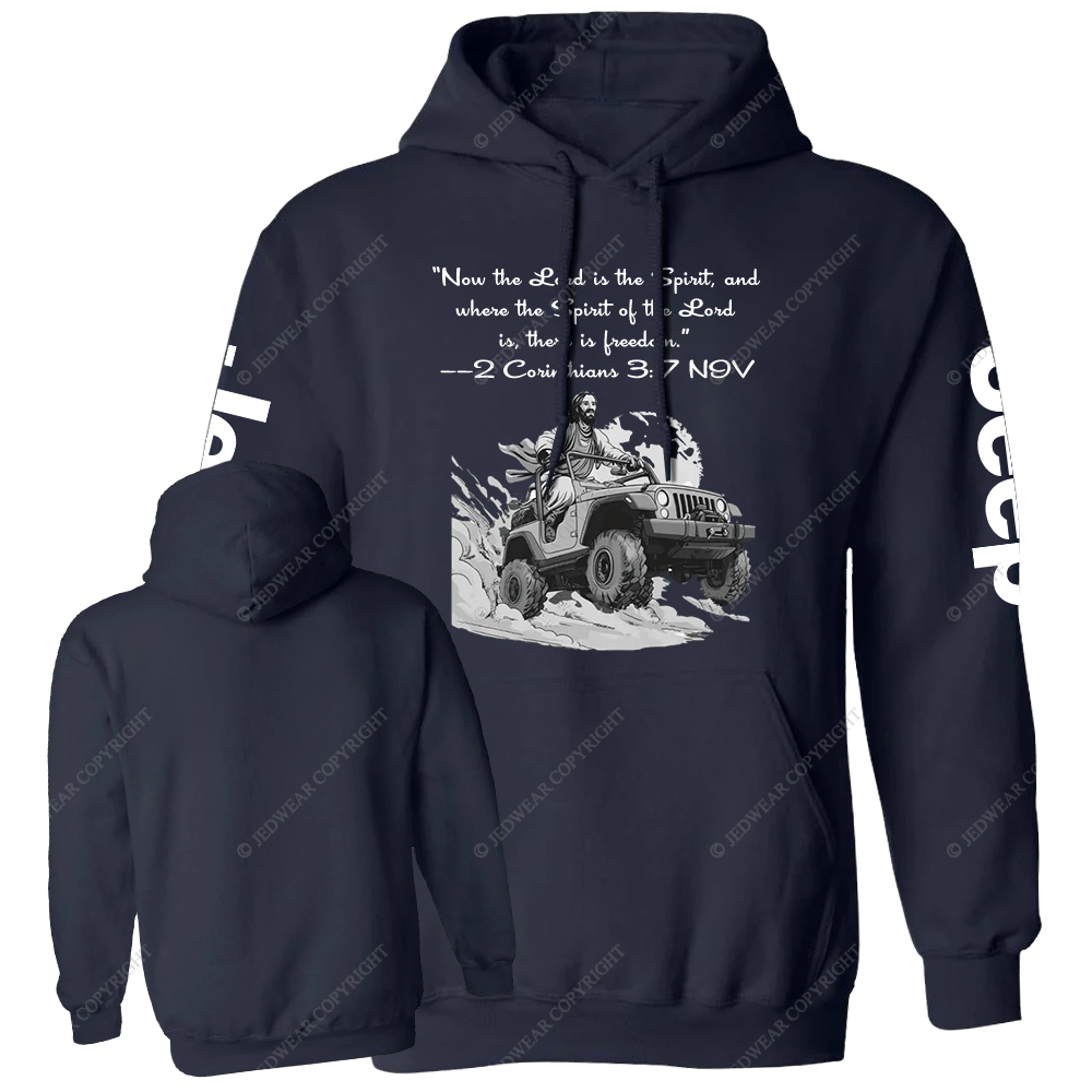 Religion Cross Jesus Bible Wheelmarks Psalm Jp Casual Hoodie