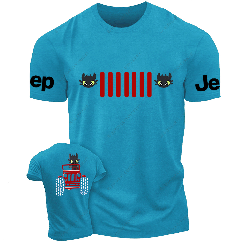 Halloween A Little Bat Is Driving A Car Jp T-Shirt