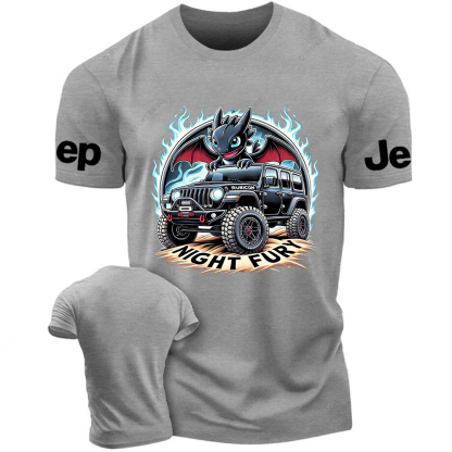 Night Fury Halloween A Little Bat Is Driving Rubicon Jp T-Shirt