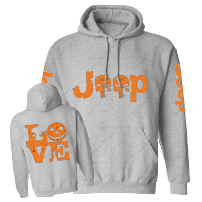 Pumpkin Halloween Skull Love Jp Casual Hoodie