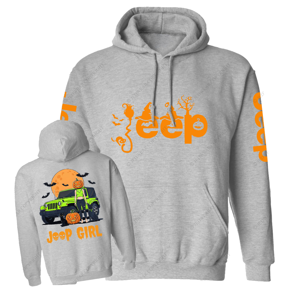 Pumpkin Halloween Cat Girl Bat Jp Casual Hoodie