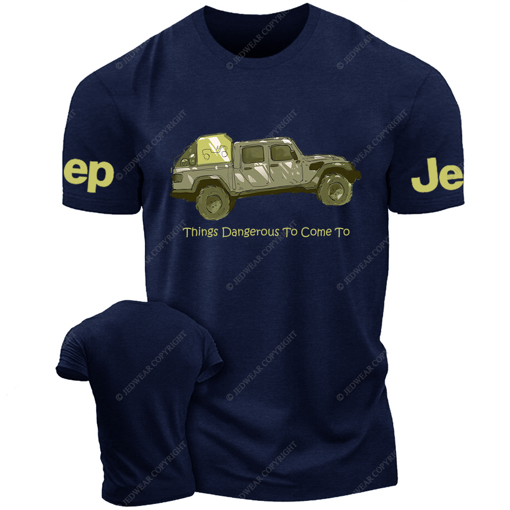 Things Dangerous To Come To Colorful Hand-Painted Jp T-Shirt