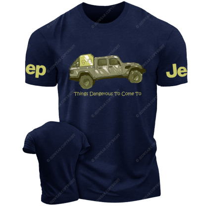 Things Dangerous To Come To Colorful Hand-Painted Jp T-Shirt