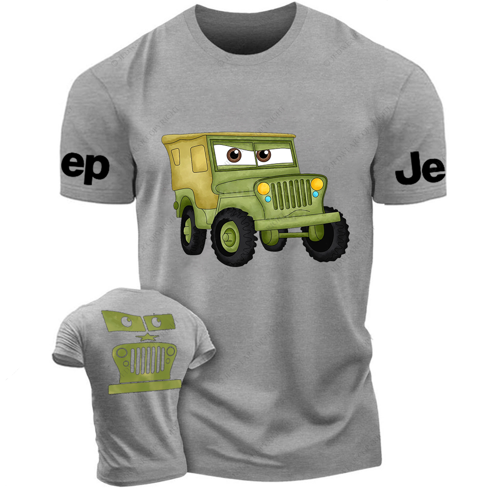 Cars Watercolor Cute Cartoon Funny Jp T-Shirt