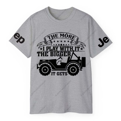The More I Play With It The Bigger It Gets Jp T-Shirt