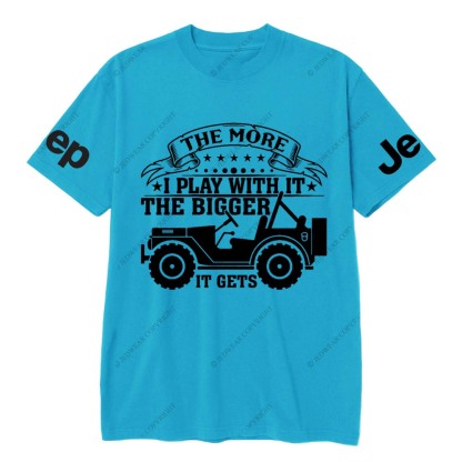 The More I Play With It The Bigger It Gets Jp T-Shirt