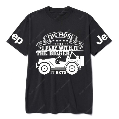 The More I Play With It The Bigger It Gets Jp T-Shirt