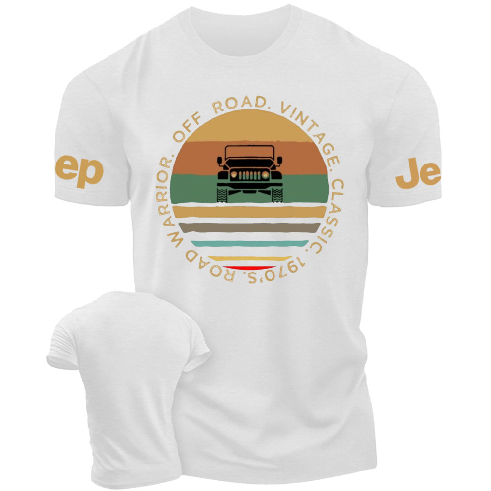 Distressed Vintage Retro 70s Off Road Jps T-Shirt