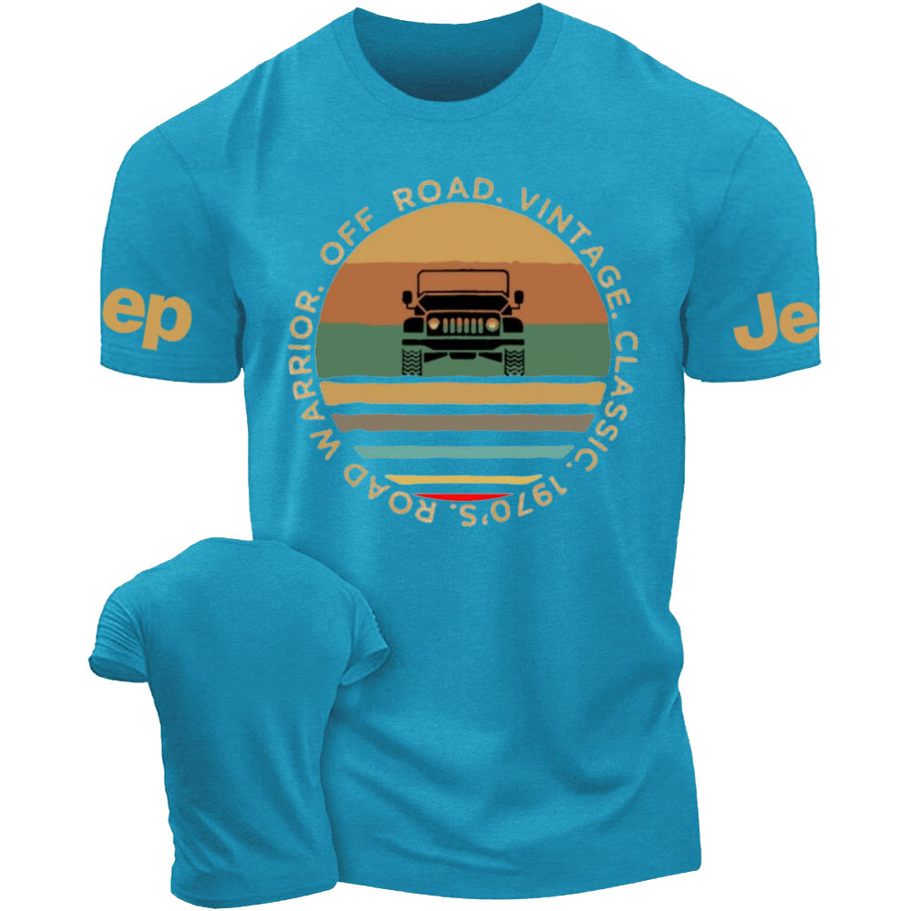Distressed Vintage Retro 70s Off Road Jps T-Shirt