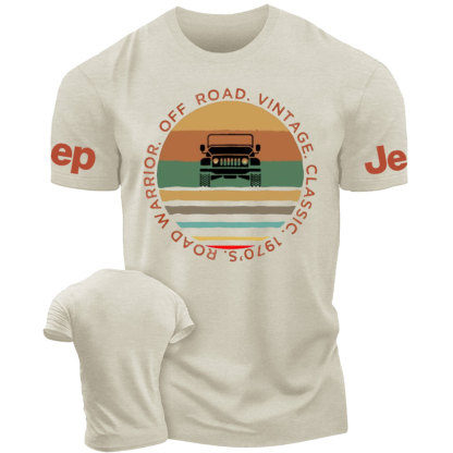 Distressed Vintage Retro 70s Off Road Jps T-Shirt