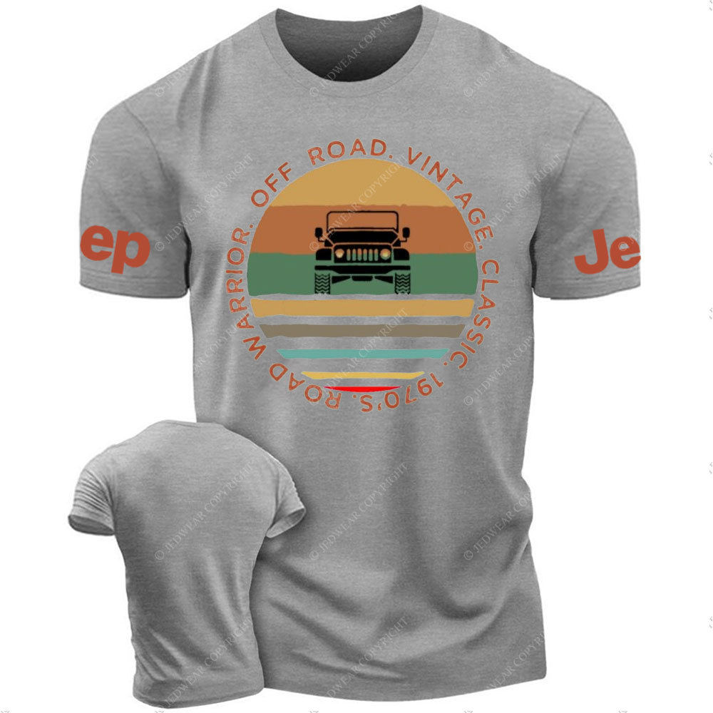 Distressed Vintage Retro 70s Off Road Jps T-Shirt