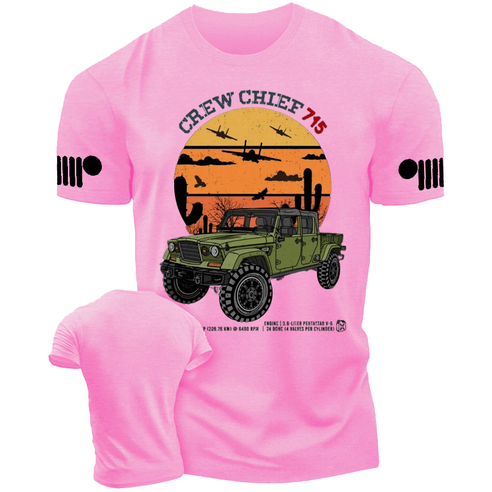 Jp Wrangler Crew Chief 715 Sunset T-shirt