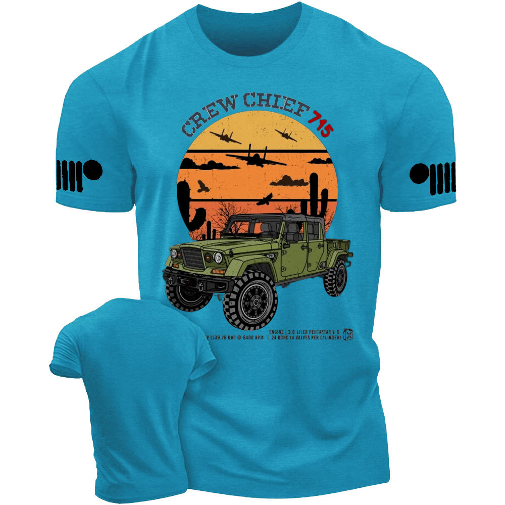Jp Wrangler Crew Chief 715 Sunset T-shirt