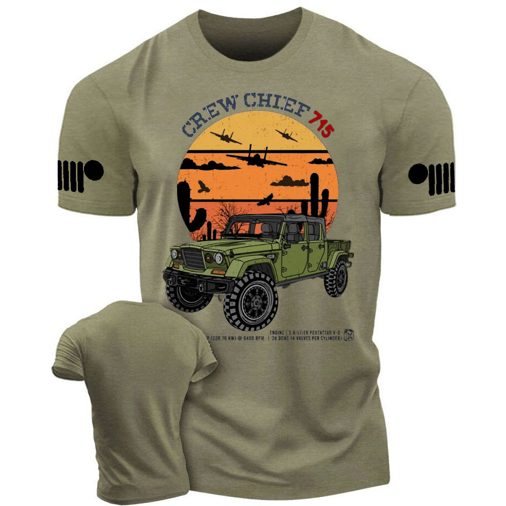 Jp Wrangler Crew Chief 715 Sunset T-shirt