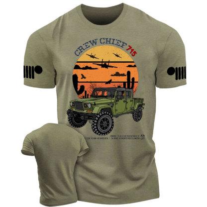 Jp Wrangler Crew Chief 715 Sunset T-shirt