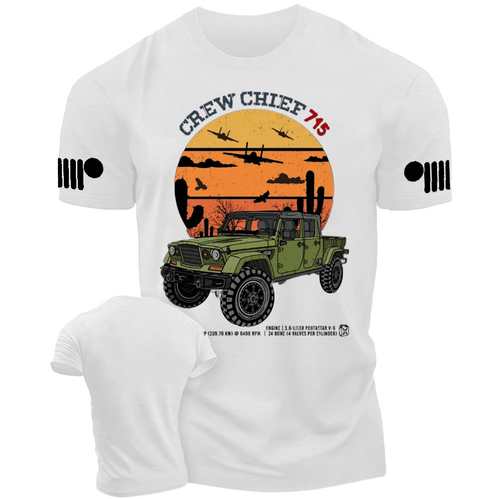 Jp Wrangler Crew Chief 715 Sunset T-shirt