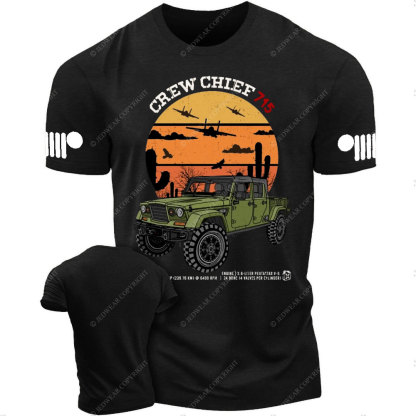 Jp Wrangler Crew Chief 715 Sunset T-shirt