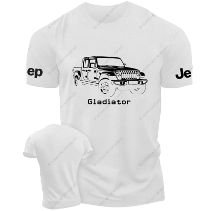 Jp Gladiator American Flag The Blue Line Jp T-Shirt