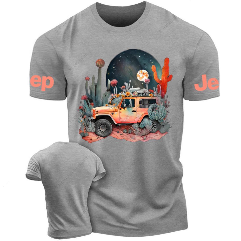 Off-Road Vehicle Boho Cactus Jp T-Shirt