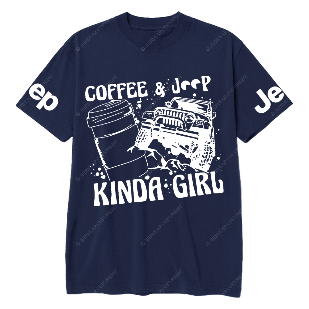 Coffee And Car Kinda Girl Jp T-Shirt