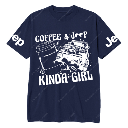 Coffee And Car Kinda Girl Jp T-Shirt