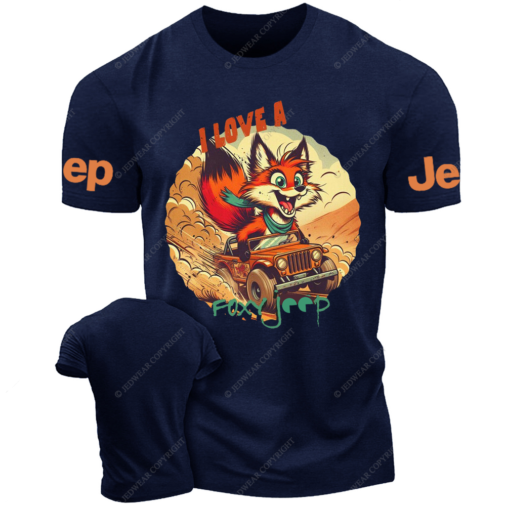 I Love A Funny Fox Jp T-Shirt 