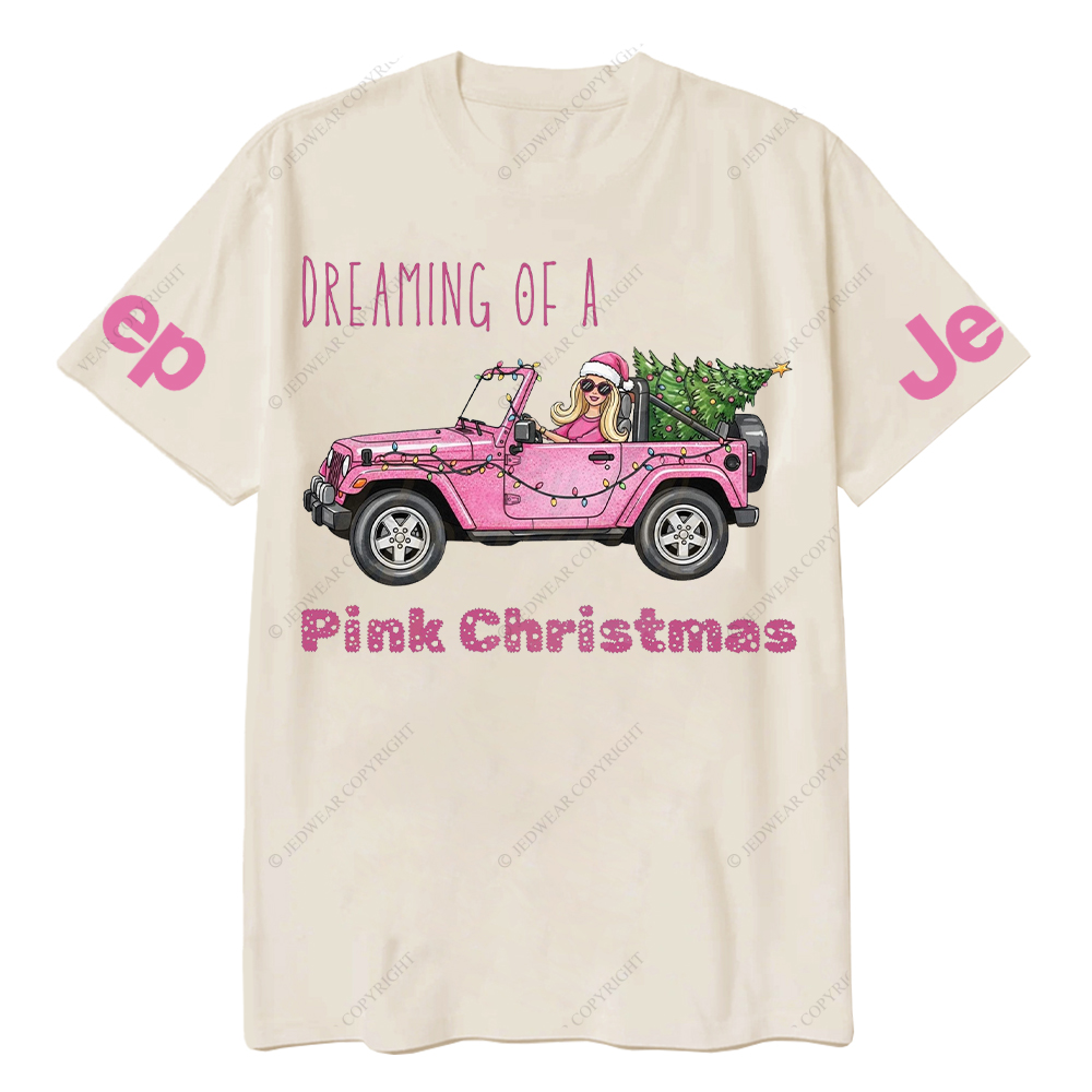 Dreaming Of A Pink Christmas Jp T-Shirt