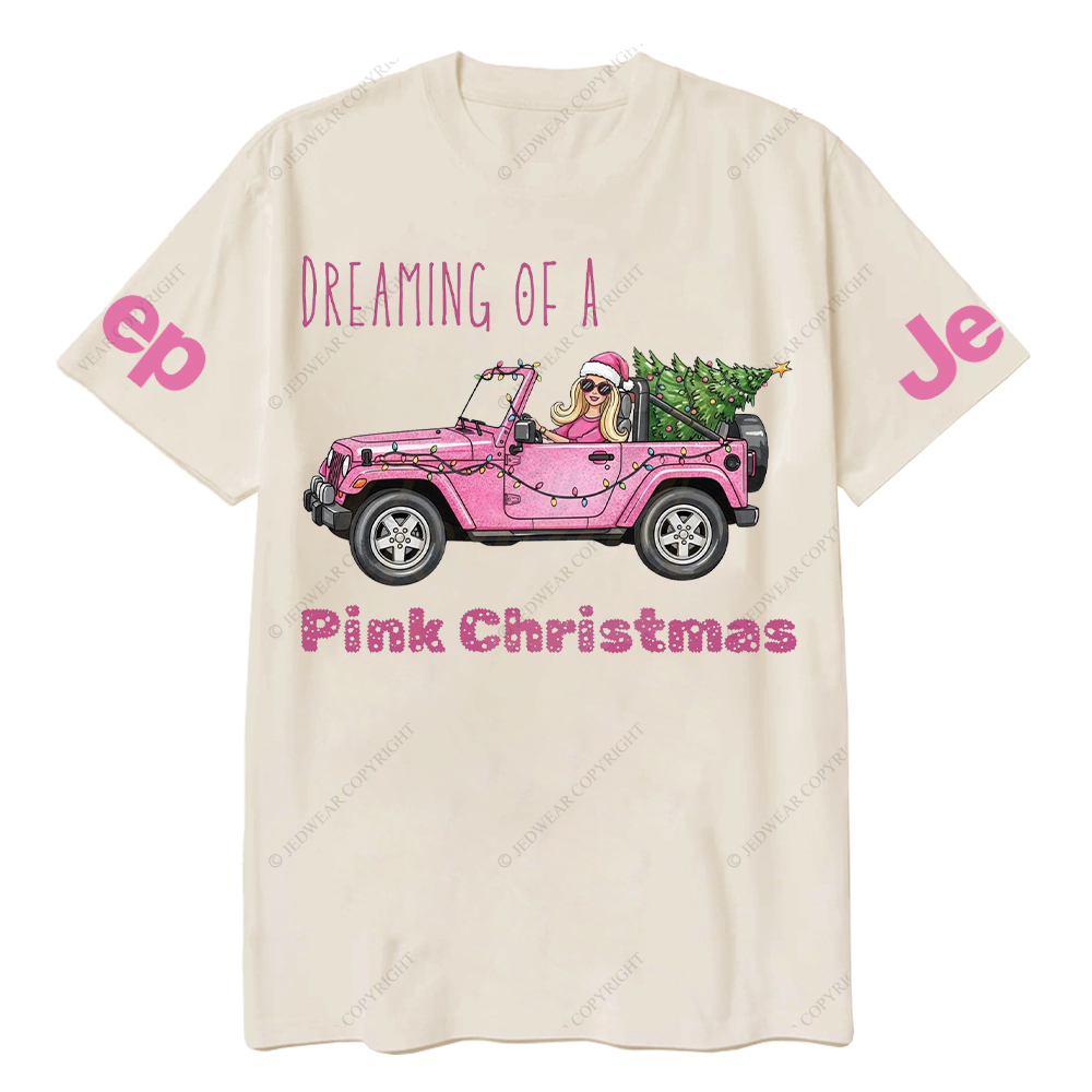 Dreaming Of A Pink Christmas Jp T-Shirt