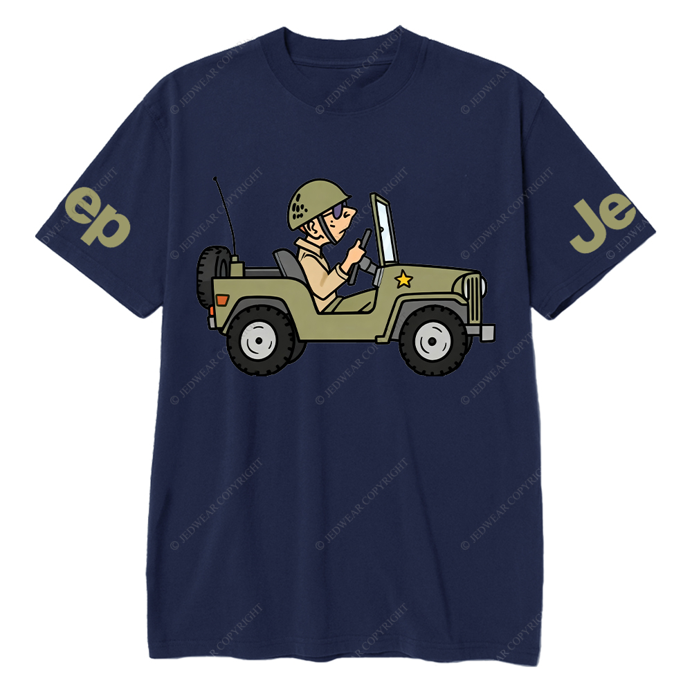 Cartoon Funny Willys Jp T-Shirt