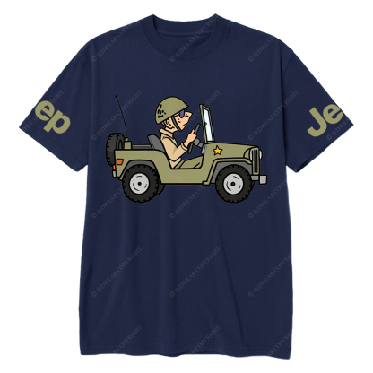 Cartoon Funny Willys Jp T-Shirt