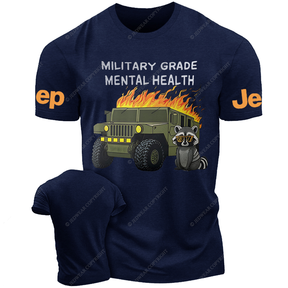 Military Grade Mental Health Jp T-Shirt 