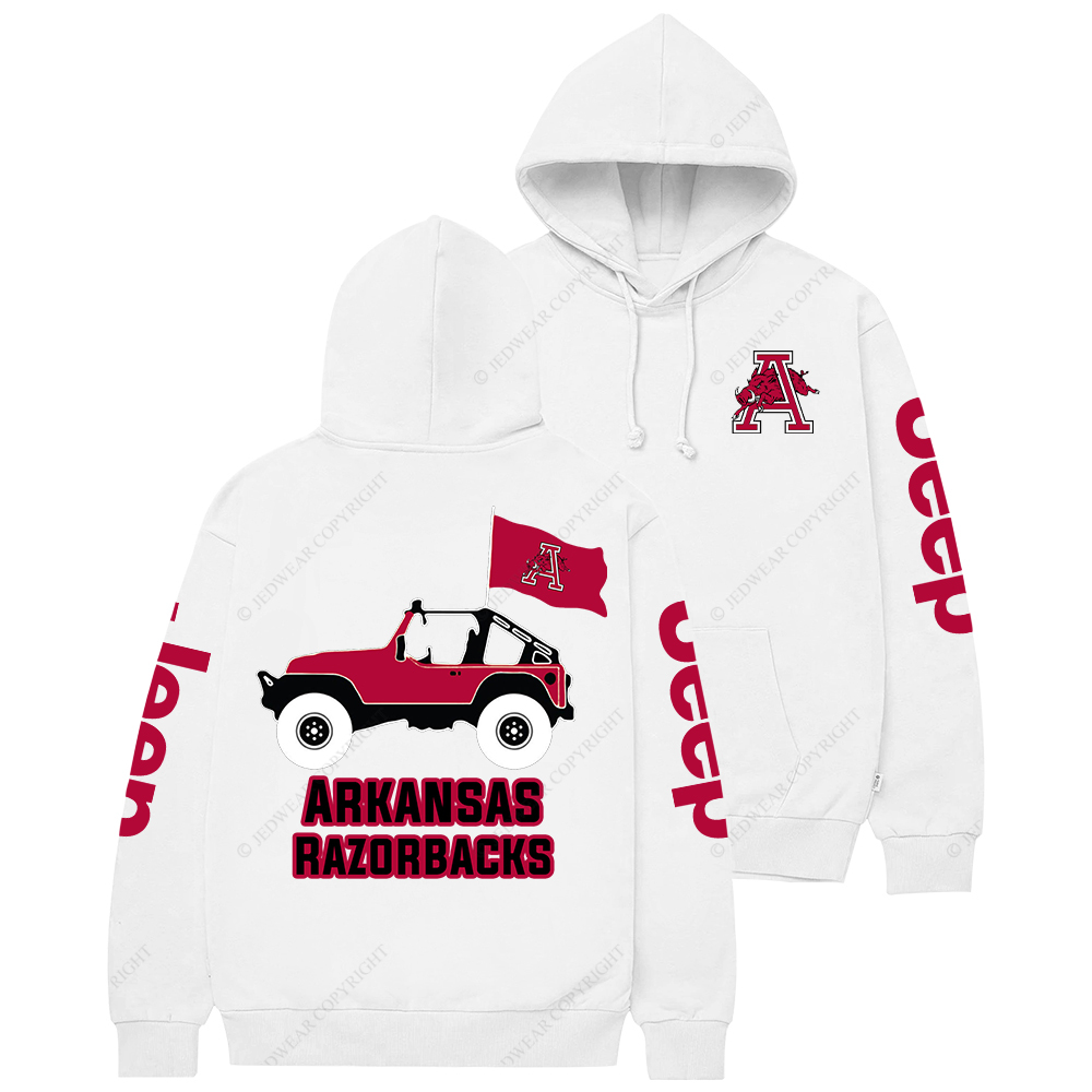 Arkansas Razorbacks Football Jp Casual Hoodie