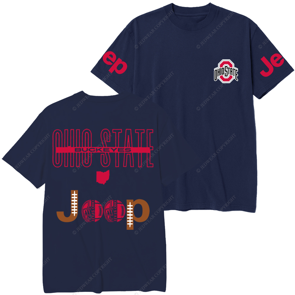 Buckeyes The Ohio State University Football Jp T-Shirt