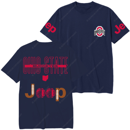 Buckeyes The Ohio State University Football Jp T-Shirt