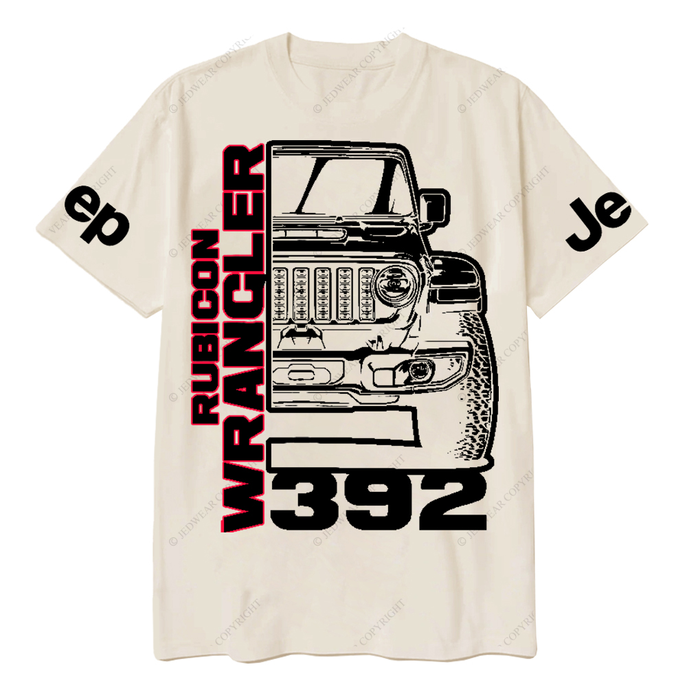 Rubicon Wrangler 392 V8 Trail King Off-Road Muscle Icon Jp T-Shirt