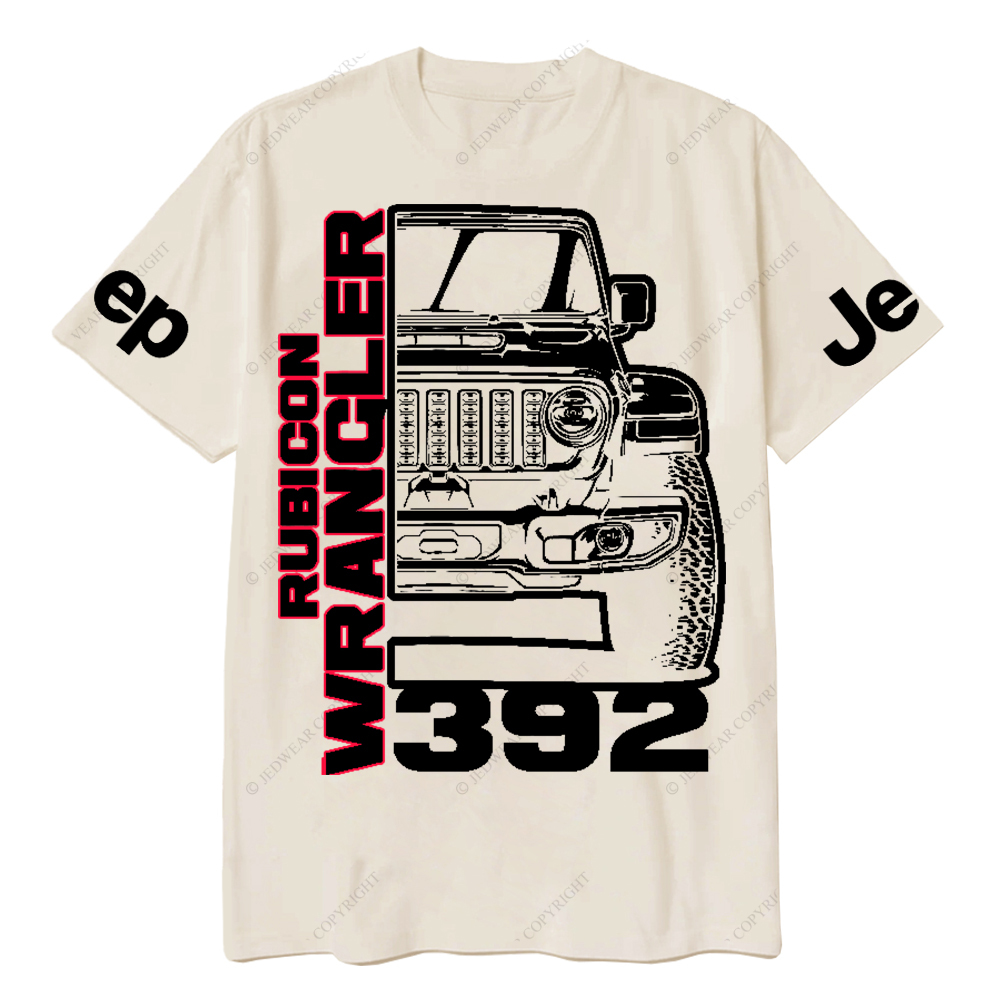Rubicon Wrangler 392 V8 Trail King Off-Road Muscle Icon Jp T-Shirt