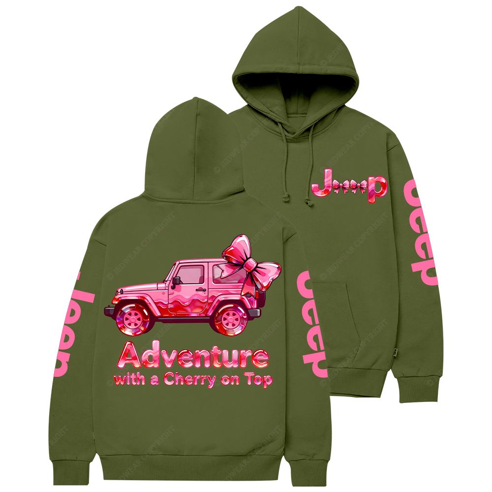 Adventure With A Cherry On Top Candy Style Jp Casual Hoodie