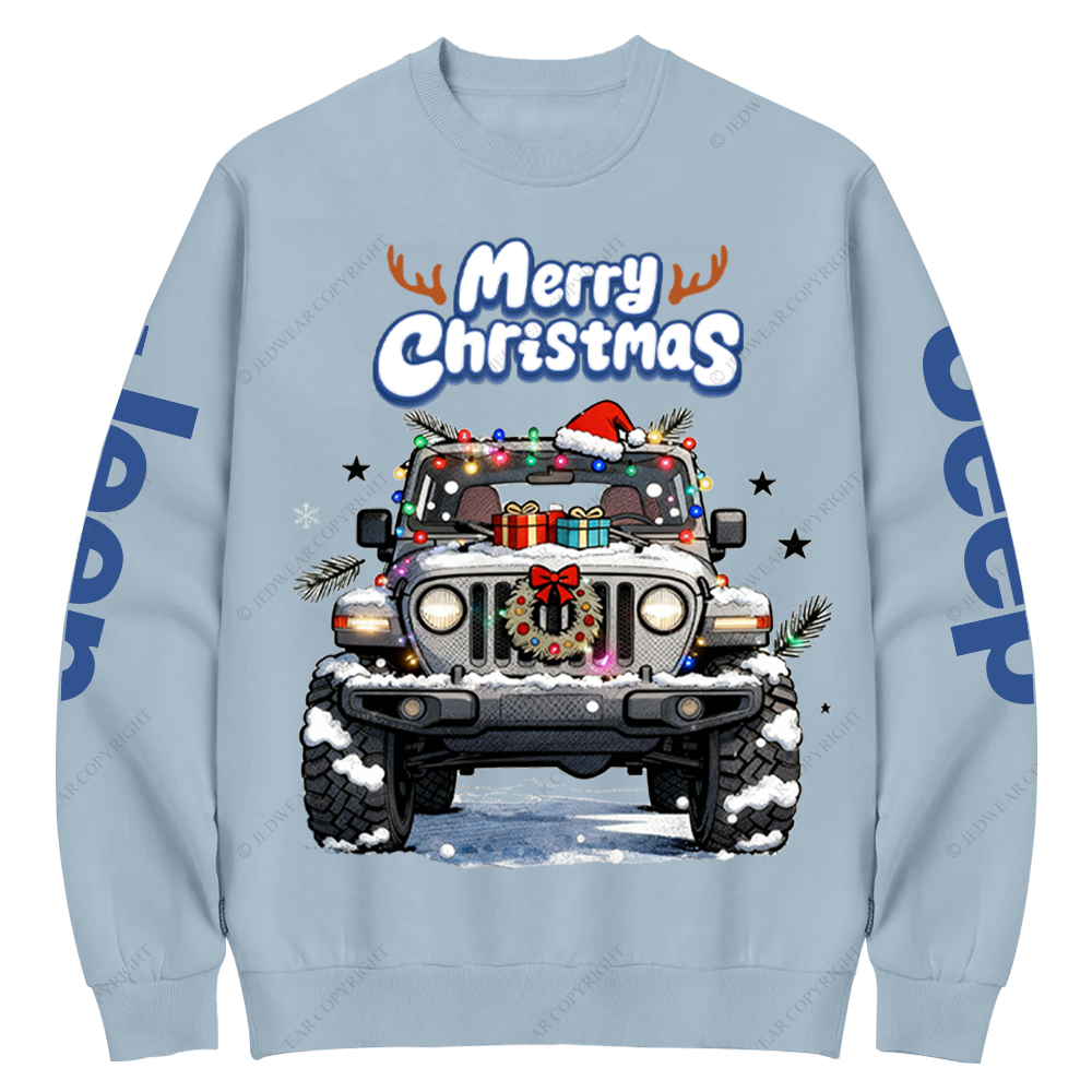 Merry Christmas Jp Crew Neck Sweatshirt