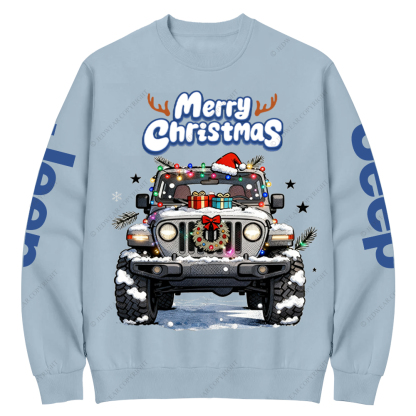 Merry Christmas Jp Crew Neck Sweatshirt