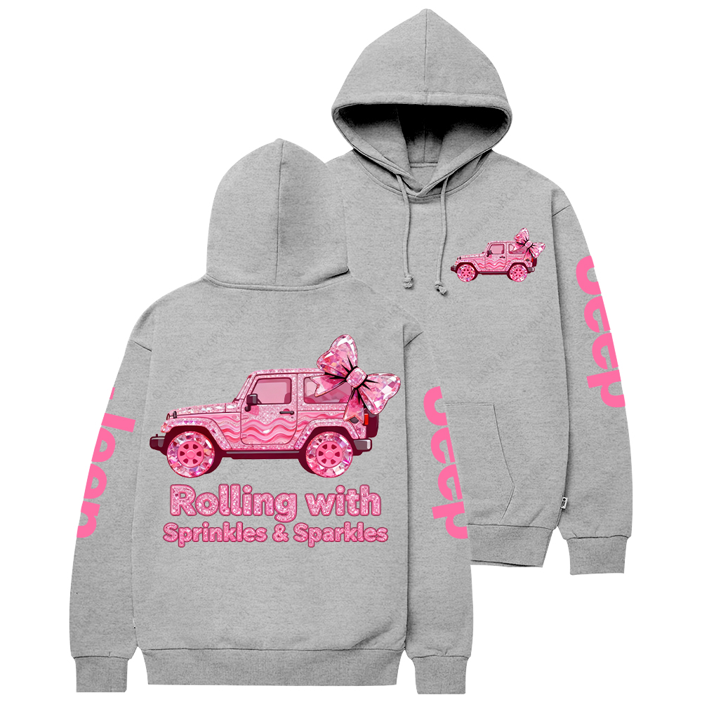 Rolling With Sprinkles Sparkles Candy Style Jp Casual Hoodie