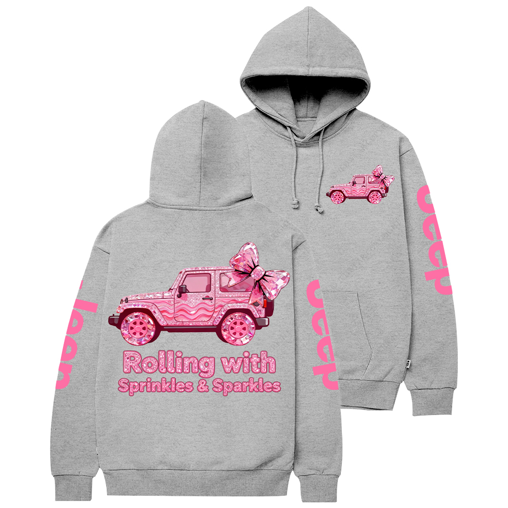 Rolling With Sprinkles Sparkles Candy Style Jp Casual Hoodie