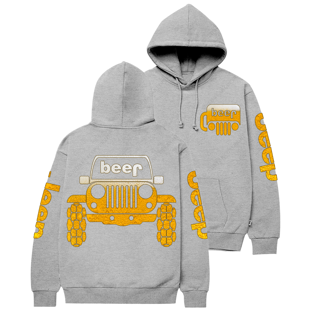 Funny Retro Beer Jp Casual Hoodie