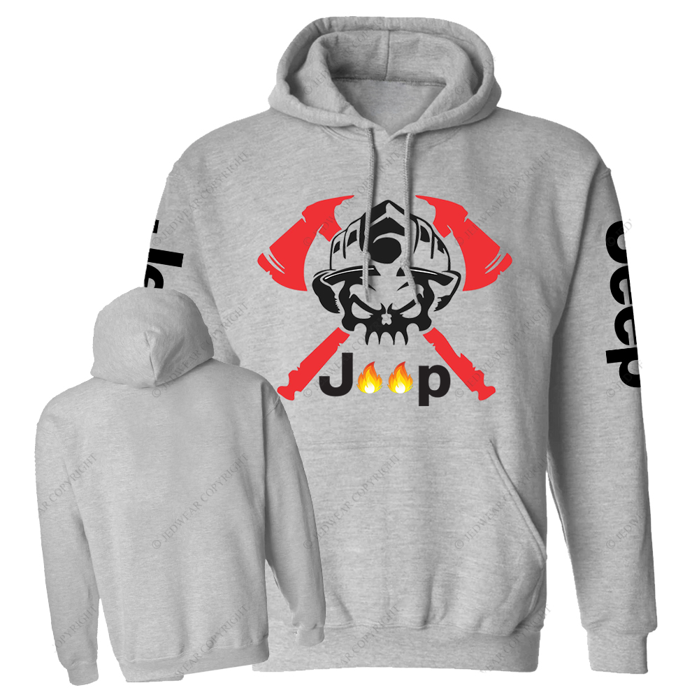 JP Firefighter Fire Extinguishing Tools Jp Casual Hoodie